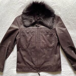 Philippe Adec Paris Faux Leather Jacket